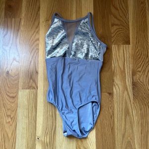 Elevé Brooke Silver Leotard 💍
